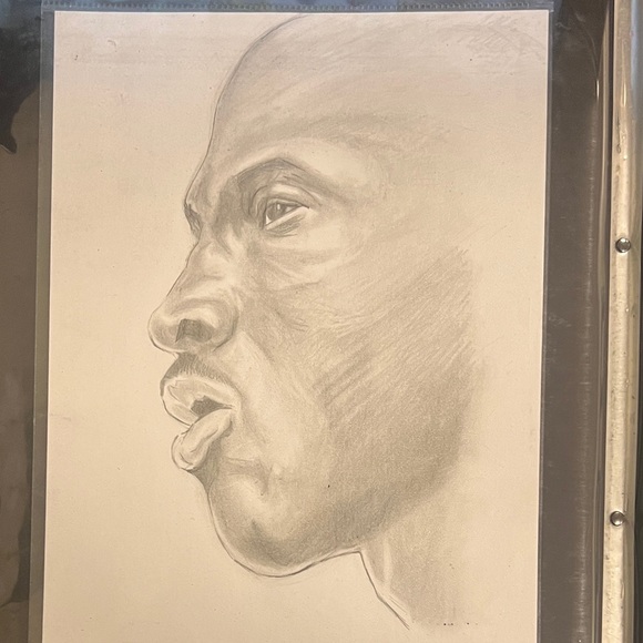 Micheal Jeffrey Jordan Sketch Art